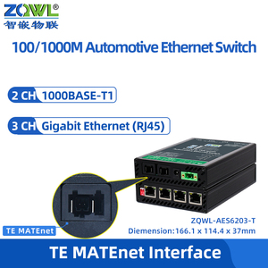 Commutateur Ethernet automobile Gigabit 100/1000BASE-T1 avec capture de paquets, mise en miroir et VLAN - Product Image 2