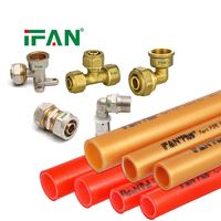 Tuyau PERT IFAN pour chauffage au sol PEX 12-32 mm, réduction du bruit de circulation silencieuse, chauffage résidentiel pour appartement, tuyau PEX