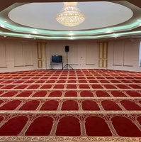 Tapis de mosquée personnalisés antidérapants en polyester - Vente en gros directe usine, personnalisables avec tout motif, pour la prière et l'exportation de tapis complets