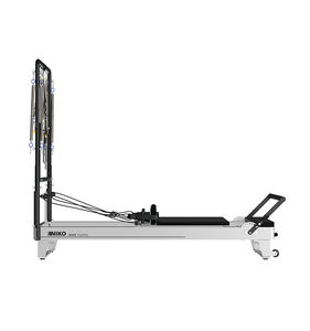 Máquina de Pilates Reformer <span class=keywords><strong>INIKO</strong></span> H006E de Acero Laminado en Frío con Torre y Equipo de Base Central, Precio de Fábrica 2024, L2400xW600xH1685mm - Product Image 4
