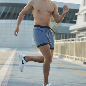 Bestex Custom Running Shorts Quick Dry Back Pocket Ajustable Cordón Sweat Shorts De <span class=keywords><strong>Hombre</strong></span> Gimnasio para Hombres al por mayor - Product Image 1