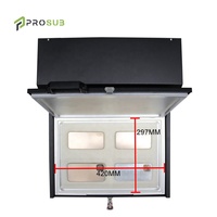 Machine d'impression par sublimation thermique Prosub A3, multifonction, pour coques de téléphone, machine de presse à chaud par sublimation sous vide 3D PMC-A3