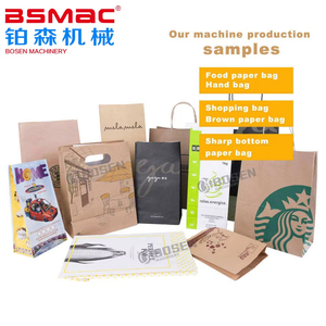 Máquina Automática <span class=keywords><strong>de</strong></span> Alta Velocidad para Fabricar Bolsas <span class=keywords><strong>de</strong></span> Papel Kraft con Fondo Cuadrado para Alimentos - Product Image 3