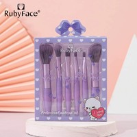 RubyFace voyage maquillage Portable poignée en plastique outils cosmétiques pinceaux professionnels Kit de maquillage