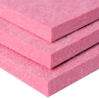 Panneaux acoustiques insonorisants en fibre de polyester PET à absorption sonore haute efficacité 100% polyester NRC 0.95 pour salon moderne et salle de cinéma