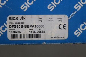 Plc Dfs60b-bbpa10000 Incremental Encoder 1036765 4.5-32vdc Cl.:<strong>2</strong> New for Warranty Product - Product Image 2
