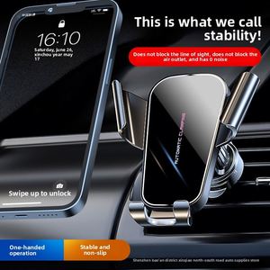 X920 Mobile <b>Car</b> Vent Gravity <b>Car</b> Phone Holder Portable Mechanical <b>Car</b> Cell Mount With <b>Clip</b> - Product Image 2