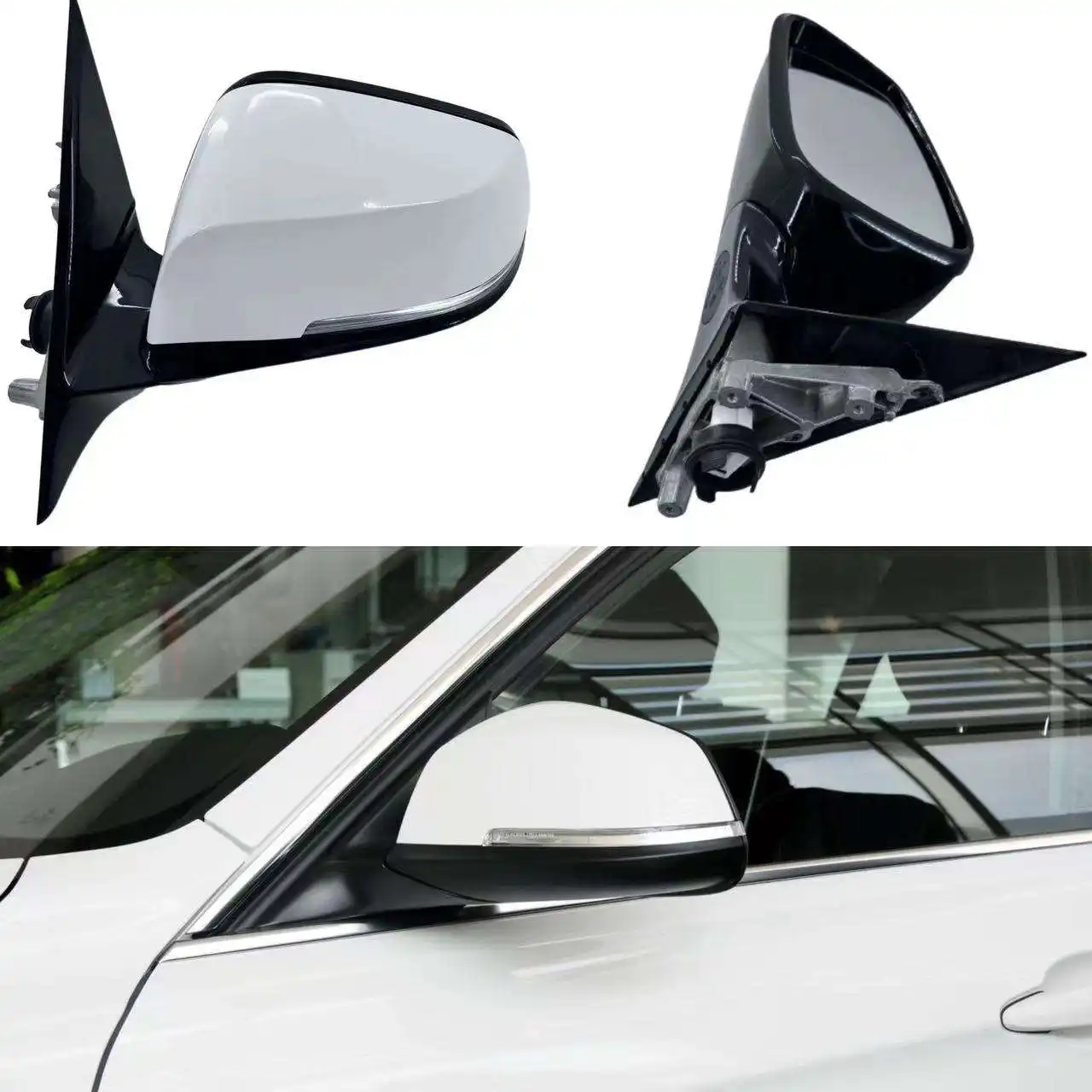 Suministro de fábrica, espejo automático, espejo lateral plegable eléctrico, espejo retrovisor automático para Bmw 3 Series F30 F35