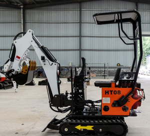 China YHS Y1st-HT-08 Minigraafmachine Bouwmachines Aardwerk Ingenieurswerk Gecertificeerd 0,8 Ton Minigraafmachine Goedkoop - Product Image 2