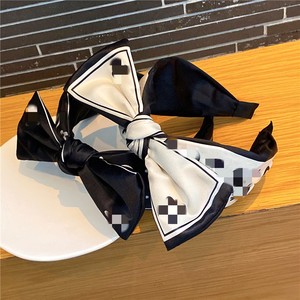 Diadema de Lujo con Lazo Elástico y Letras Impresas, Decoración de Tela, Diademas de Diseñador de Marca <span class=keywords><strong>C</strong></span> para Mujer - Product Image 6