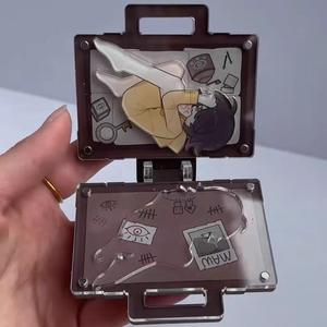 WZCNW Acrylique Valise Design Porte-clés Cadeau Porte-clés en plastique - Product Image 3