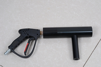 Pistola de CO2 Manual Básica Sin Luz, Alcance de 6-8 Metros, Sin Fuente de Alimentación, Accesorio para DJ, Clasificación IP20, Regulable