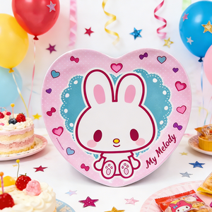 Plato de Melamina con Diseños Creativos Personalizados, Apto para Alimentos, Plato Infantil para <span class=keywords><strong>Desayuno</strong></span>, Pastel y Bocadillos - Product Image 4