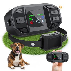 Collar de Adiestramiento Canino Electrónico Inalámbrico con Control Remoto para Entrenamiento de Mascotas, Material ABS Negro, Diseño Patentado Uno a Uno - Product Image 4