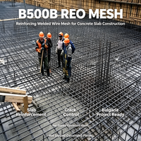 Panneau de treillis soudé en acier galvanisé à chaud B500B REO pour le renforcement du béton dans la construction en Bulgarie