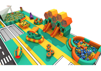 Terrain de jeu intérieur de location commercial pour enfants personnalisé Équipement de jeu souple en mousse pour tout-petits Ensemble de jeu souple