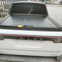 Couverture de benne enroulable manuelle en alliage d'aluminium, étanche et verrouillable, pour pick-up universel Radar RD6