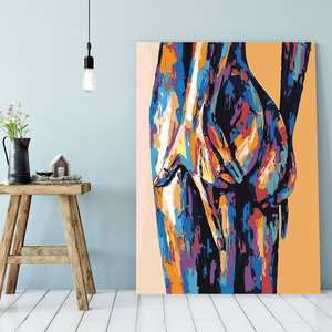 ชุดภาพวาดสีน้ำมัน 5 มิติ แบบระบายตามตัวเลข OME&ODM ภาพวาดติดผนัง ศิลปะตกแต่งผนังห้องนั่งเล่น ภาพสาวเซ็กซี่สไตล์อเมริกัน ภาพวาด DIY ระบายตาม<span class=keywords><strong>ตัวเลข</strong></span> - Product Image 2