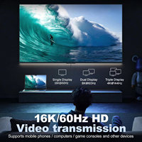 Cable Thunderbolt 5 Tipo C PD240W 5A, Transmisión de Datos de 80 Gbps, Pantalla de Video 16K60Hz 8K60Hz, Cable de Carga Rápida para Disco Duro de Computadora
