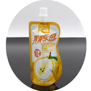 Sachet d'emballage thermoscellable en PET+PE recyclable, résistant à l'humidité, en forme de fruit, pour café, thé, vodka, bière, tequila et autres boissons - Product Image 4