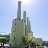 Colonne de dénitrification à l'ammoniac pour le traitement des brumes d'acide sulfurique et du SO2, technologie de lavage humide avancée, pompe 304