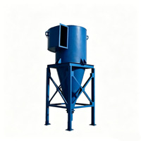 Penghisap Debu Cyclone Multi Tube Cluster Aliran Tinggi Efisiensi 99,99% Desain Paralel untuk Gas Buang Boiler