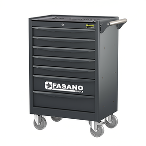 Fasano <b>Tools</b> 7 <b>Drawer</b> Rolling <b>Tool</b> Cabinet With Lock And Casters For Auto Repair - Product Image 2