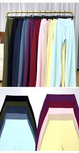 Leggings da Yoga a vita alta per allenamento Fitness larghi e dritti pantaloni sportivi estesi leggeri Leggings da donna taglie forti - Product Image 4
