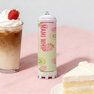 Bombola di <span class=keywords><strong>Gas</strong></span> per Panna Montata in Acciaio Monouso di Alta Qualità 2.2L per Zone Tifosi e Eventi all'Aperto - Product Image 2