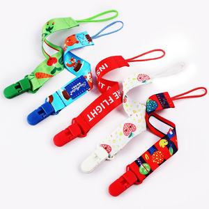Cartoon Ribbon Pacifier Chain <b>Dummy</b> Clip New Baby Pacifier Clip Soother Holder for Baby - Product Image 3