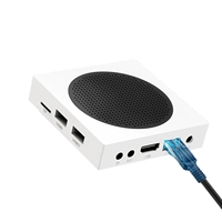 Boîtier de jeu G8 - Boîtier TV 4K pour la maison, sans fil, double manette 2,4 GHz, mémoire 64 Go, extension TF 128 Go, plus de 15 000 jeux
