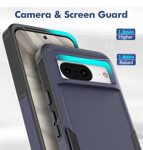Funda Protectora Antigolpes de Doble Capa para Teléfono Móvil, Carcasa Híbrida de PC y TPU para Google Pixel 8 7 10 9 7A 6A Pro XL 5G - Product Image 4