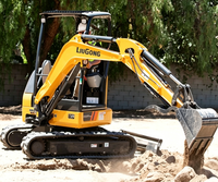 Direct usine pour Mini-excavatrice compacte 9027F de 2,7 tonnes, excavatrice sur chenilles en caoutchouc, moteur et pompe à engrenages pour une efficacité élevée