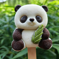 Direct usine, Sucette glacée 3D réaliste en forme d'animaux mignons de dessin animé, Forme et design personnalisés OEM/ODM, Dessert glacé en gros