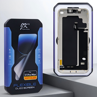 Layar Pengganti LCD Original Jk Dd Soft Oled 120hz Repart Lcds Del untuk iPhone 15 14 13 12 11 Xs Pro Max 17 Pro