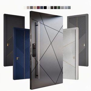 Puertas de Entrada Inteligentes de Seguridad Antirrobo de Alta Calidad para Exteriores, Fabricadas en Aleación de Aluminio Fundido, para Uso en Villas y Hoteles - Product Image 5