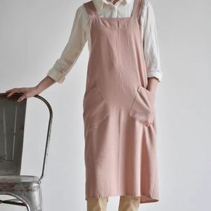 Premium Custom Size Linen Bib <b>Apron</b> Kitchen <b>Apron</b> with Large Pocket - Product Image 1