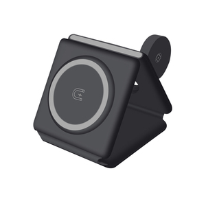 Chargeur sans fil magnétique 3 en 1 pliable 15W, adaptateur <span class=keywords><strong>de</strong></span> téléphone d'origine, support pour écouteurs, montre, protection OVP, <span class=keywords><strong>charge</strong></span> <span class=keywords><strong>multi</strong></span>-téléphone - Product Image 4