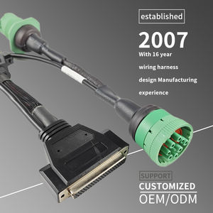 重型J1939型2 Y电缆9针Deutsch插头至母Hd10-9-1939p-bp03连接器Db62公汽车卡车诊断电缆 - Product Image 2