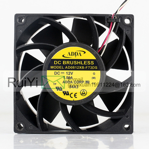 <span class=keywords><strong>Ventilateur</strong></span> de refroidissement ADDA 1.5A 8038 80X80X38MM 8CM à haut débit d'air pour <span class=keywords><strong>colonne</strong></span> de recharge d'énergie nouvelle génération et onduleur AD0812XB-F73DS - Product Image 2