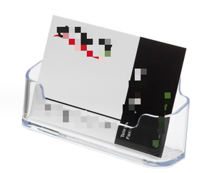 Tùy chỉnh rõ ràng Acrylic chủ thẻ kinh doanh bàn nhựa hiển thị thẻ kinh doanh cho hiển thị chỉ - Product Image 1