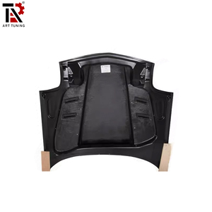 Pour <span class=keywords><strong>Chevrolet</strong></span> <span class=keywords><strong>Corvette</strong></span> <span class=keywords><strong>C5</strong></span> 1997-2004 Capot en fibre de carbone / Capot moteur style V - Véritable fibre de carbone avec évents - Product Image 2