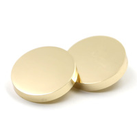 Boutons en métal de haute qualité fabriqués en usine, sur mesure, en alliage de métal, boutons dorés pour costume, vêtements et veste