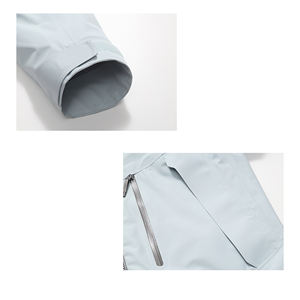 Giacca Impermeabile con Cuciture Completamente Nastrate, Antivento, a 3 Strati, Giacca Hardshell per Attività all'Aperto, Giacca Sportiva da <span class=keywords><strong>Trekking</strong></span> - Product Image 6