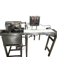 Machine à emballer le chocolat avec température réglable, pour biscuits, revêtement des fruits
