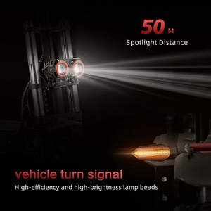 สกู๊ตเตอร์ EU Boyueda S5 มอเตอร์คู่ 60v 38ah ความเร็ว 85 กม./ชม. ระยะทาง 100-120 กม. สกู๊ตเตอร์พับได้ Boyueda S3 - Product Image 2