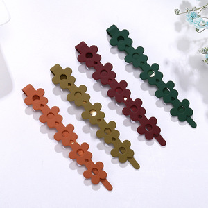 กิ๊บติดผมรูปดอกไม้หลากสี 10 ซม. อุปกรณ์เสริมผมแบบลำลองอเนกประสงค์ - Product Image 3