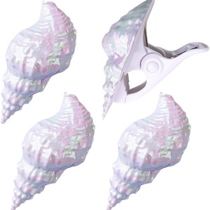 Clips para Toallas <span class=keywords><strong>de</strong></span> Playa con Forma <span class=keywords><strong>de</strong></span> Concha, Clips <span class=keywords><strong>de</strong></span> Plástico para Toallas <span class=keywords><strong>de</strong></span> Playa, Pinzas para Cubiertas <span class=keywords><strong>de</strong></span> Piscina, Clips para <span class=keywords><strong>Sillas</strong></span> <span class=keywords><strong>de</strong></span> Playa - Product Image 1