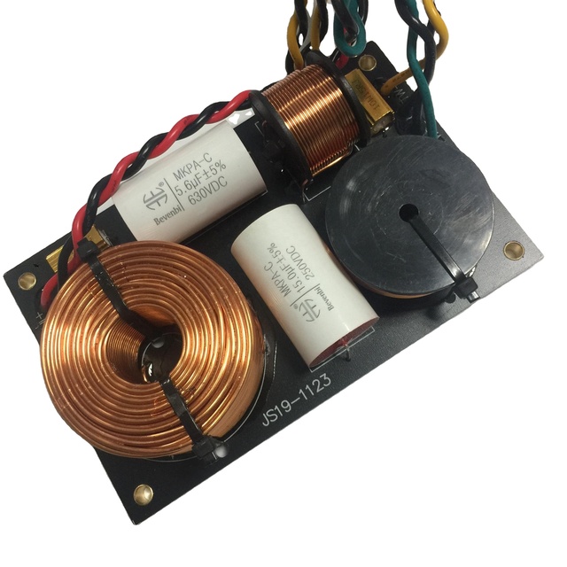 Bevenbi 3-Way Audio Frequency Divider HiFi Digital Passive Speaker Crossover Iron Core Coil Inductor 2-Way New Accessory