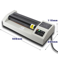Laminateur à froid et à chaud Kuayin 330, machine de scellage plastique, colle pour photos, emballage A3/A4/A5/A6, multi-usages, petit bureau, boîte couleur